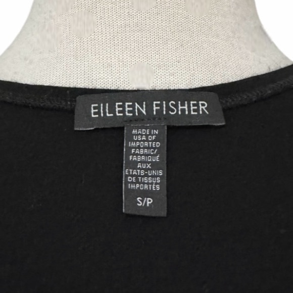 Eileen Fisher Long Stretch Jersey Tunic Top - Picture 4 of 5